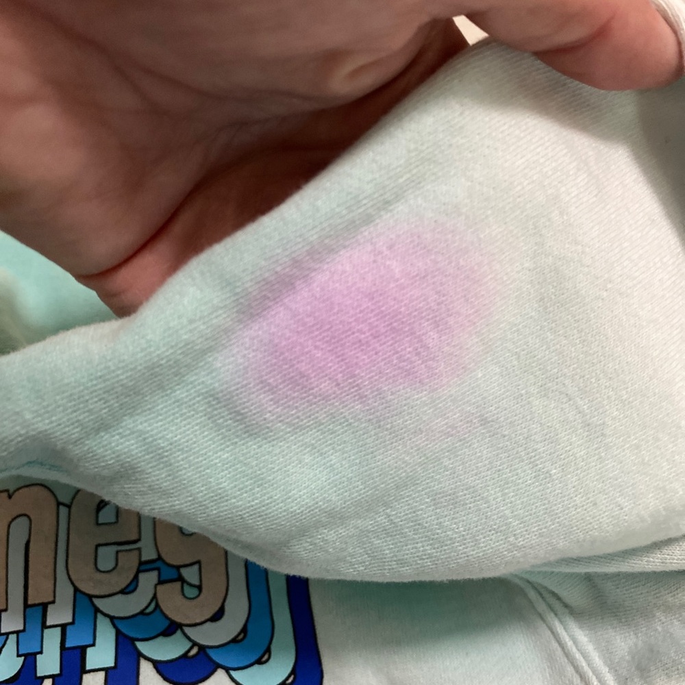 Walt disney world ombre retro sweatshirt L disney parks blues - Picture 4 of 8